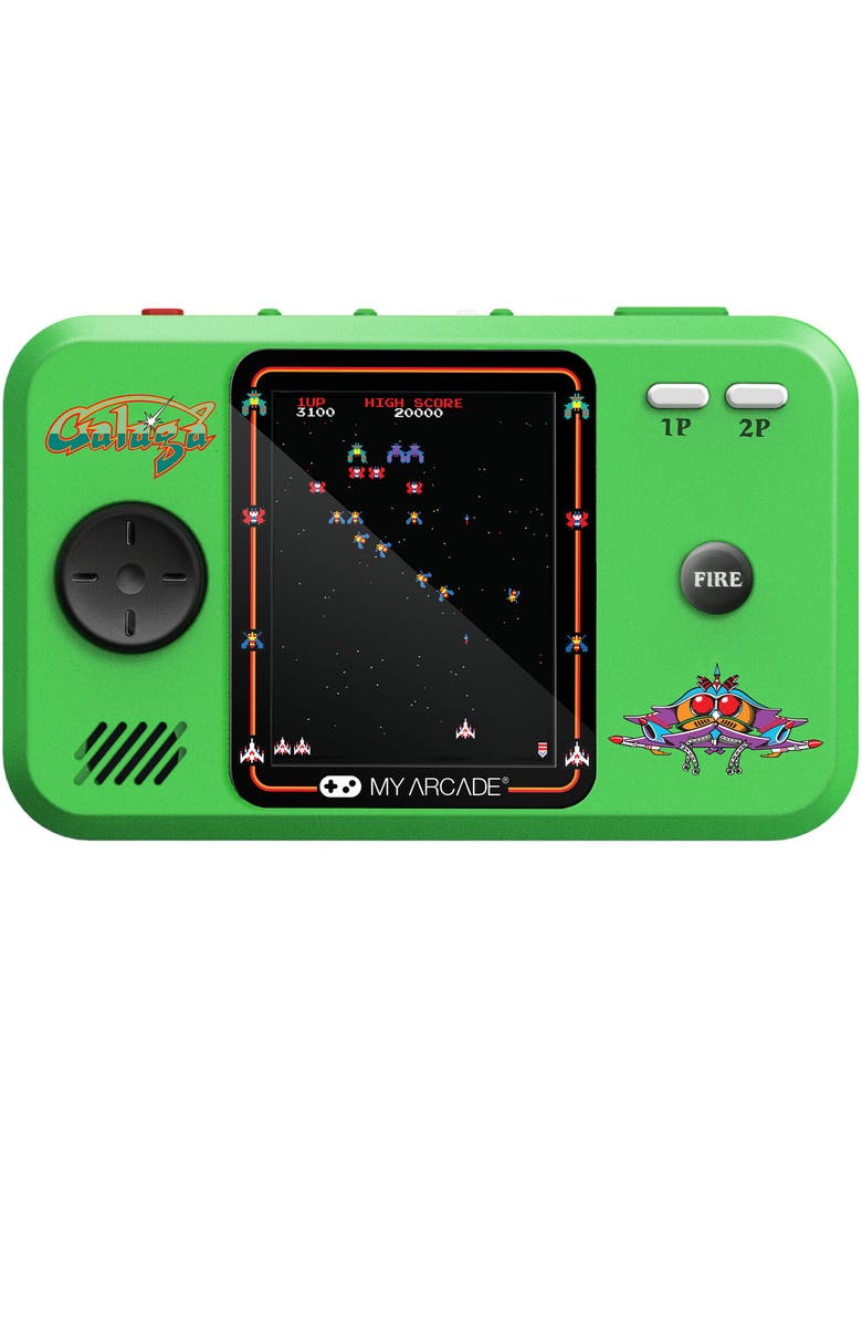 My Arcade Dgunl4199 Galaga/Galaxian Pocket Player, Main, color, Multicolor