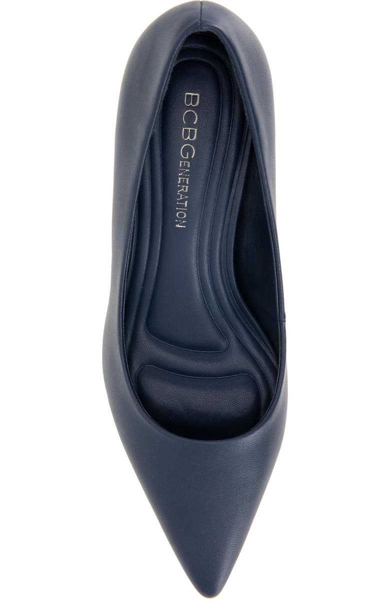BCBGeneration Dovi Pointed Toe Pump, Alternate, color, Dark Ink