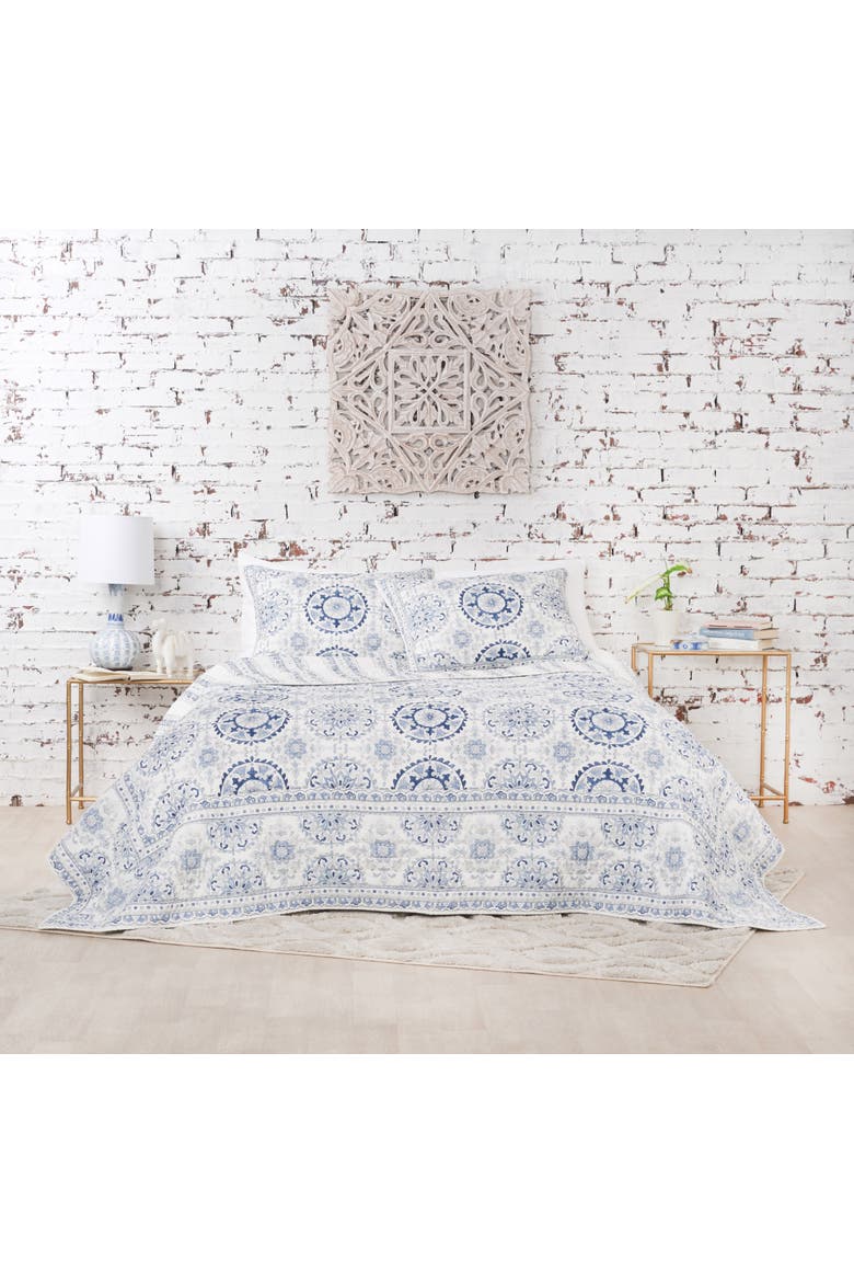 Brambleton Quilt Set Bedding Collection, Main, color, Blue