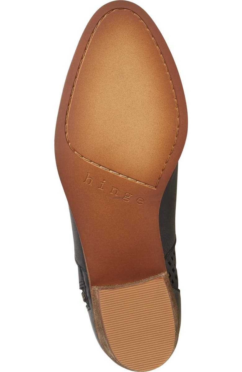 Hinge 'Villa' Perforated Bootie, Alternate, color,
