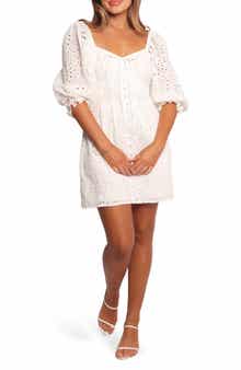 Petal & Pup Solenne Embroidered Minidress