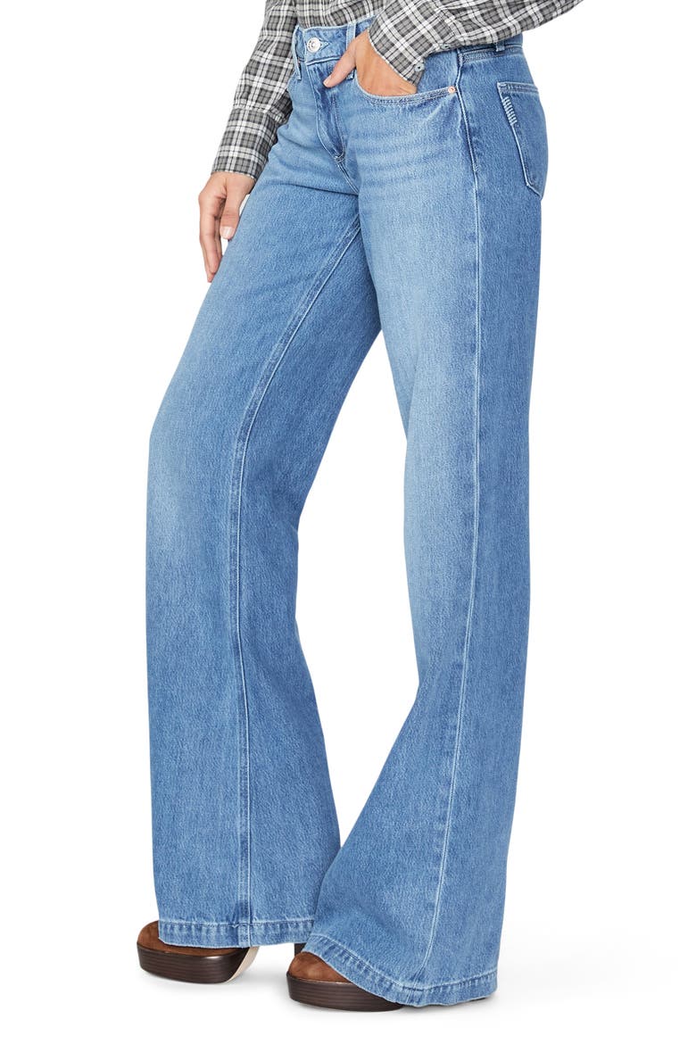 Sonja Vintage Low Rise Wide Leg Jeans, Alternate, color, ADUNA DISTRESSED