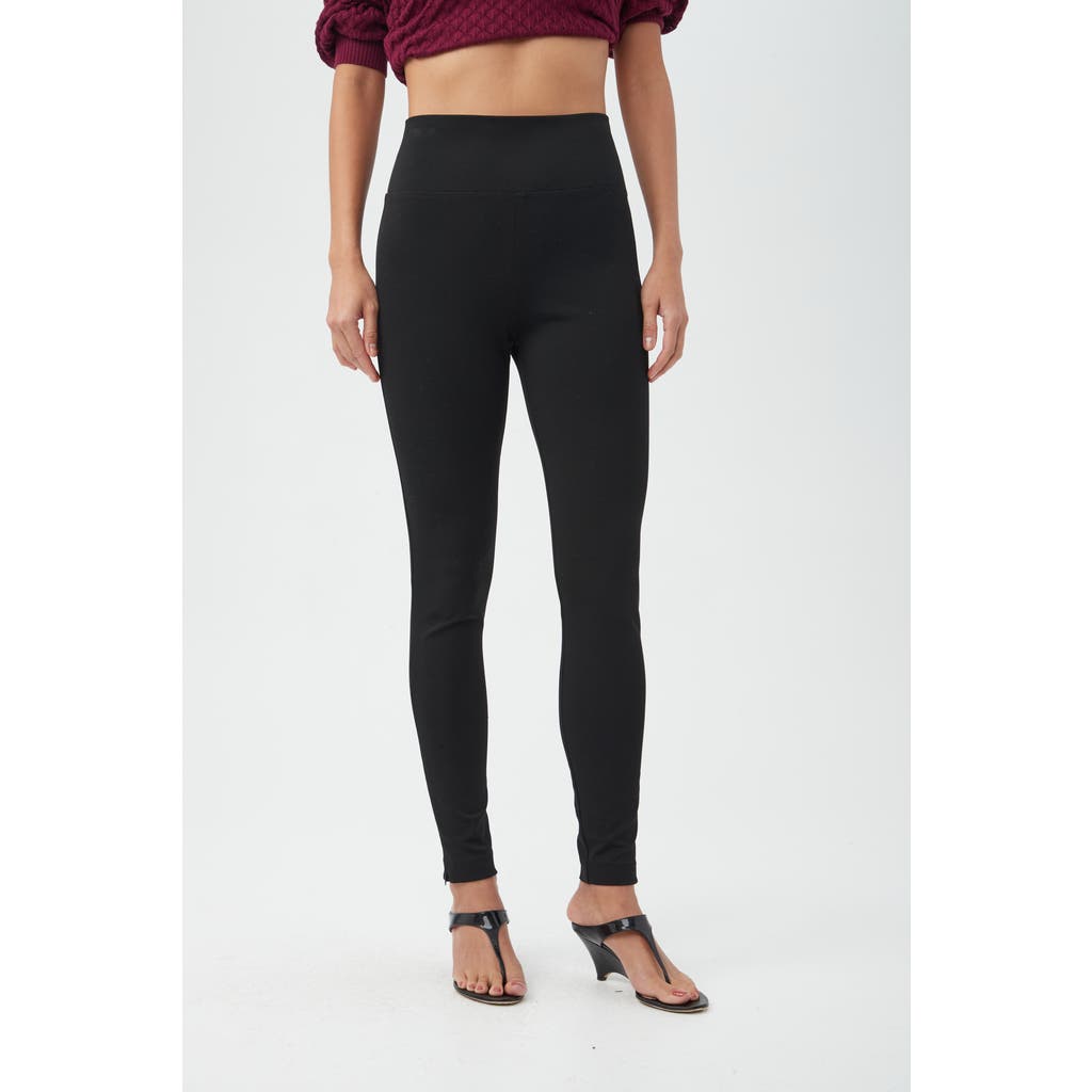Trina Turk Dayo Skinny Ponte Legging In Black