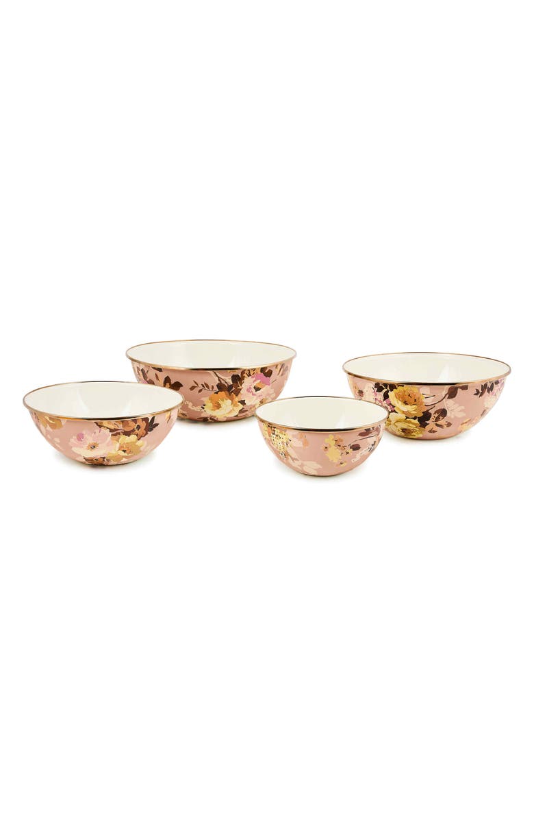 MACKENZIE CHILDS Wild Rose Mauve Everyday Bowl, Alternate, color, Mauve