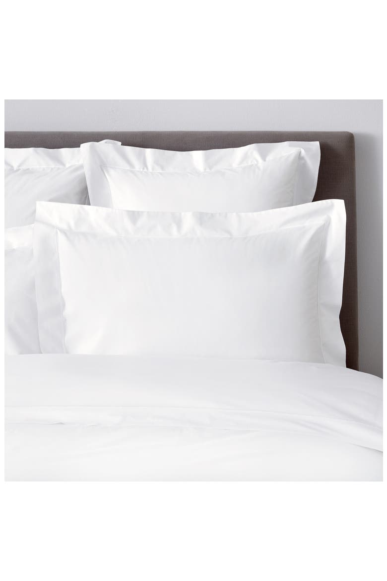 Luxury Savoy 400 Thread Pillowcase, Alternate, color, WHITE