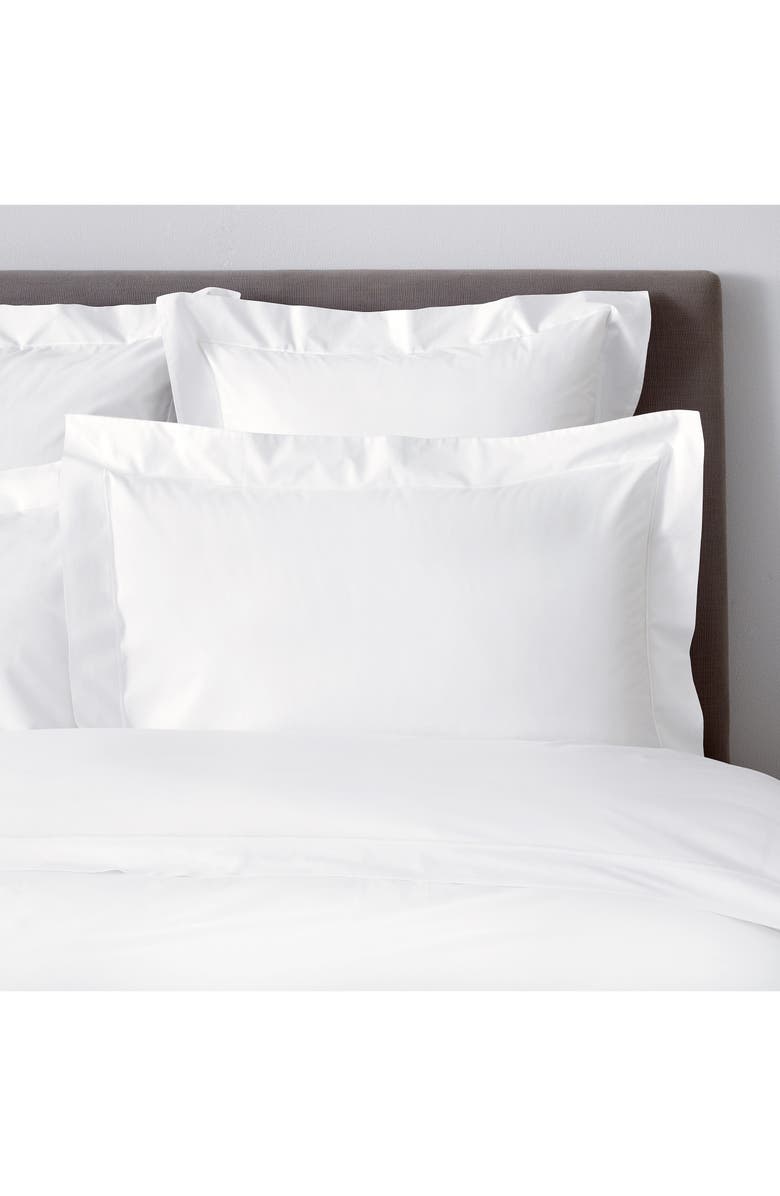 The White Company Luxury Savoy Oxford Sham, Alternate, color,