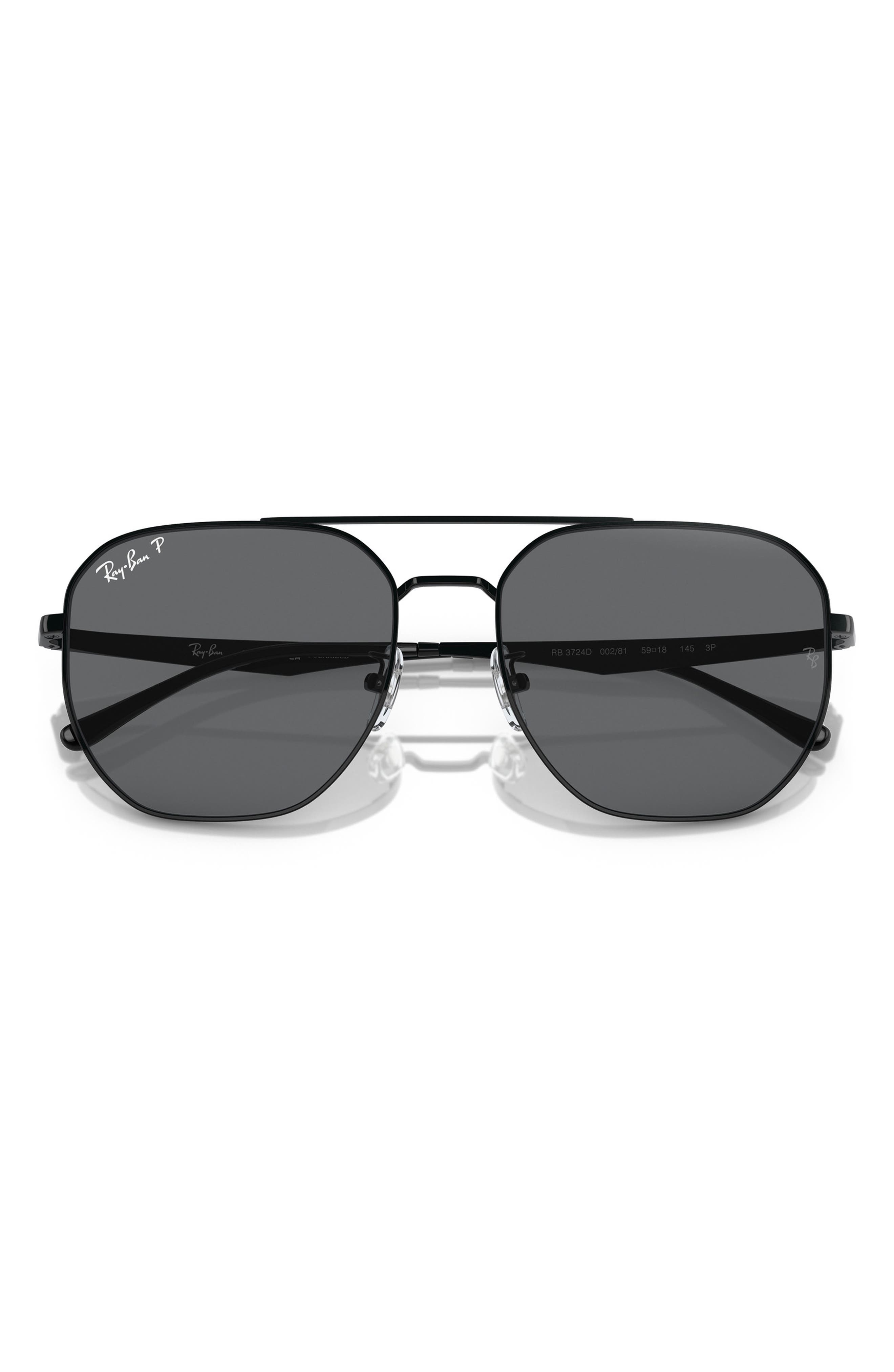 59mm Polarized Irregular Sunglasses thumbnail 4