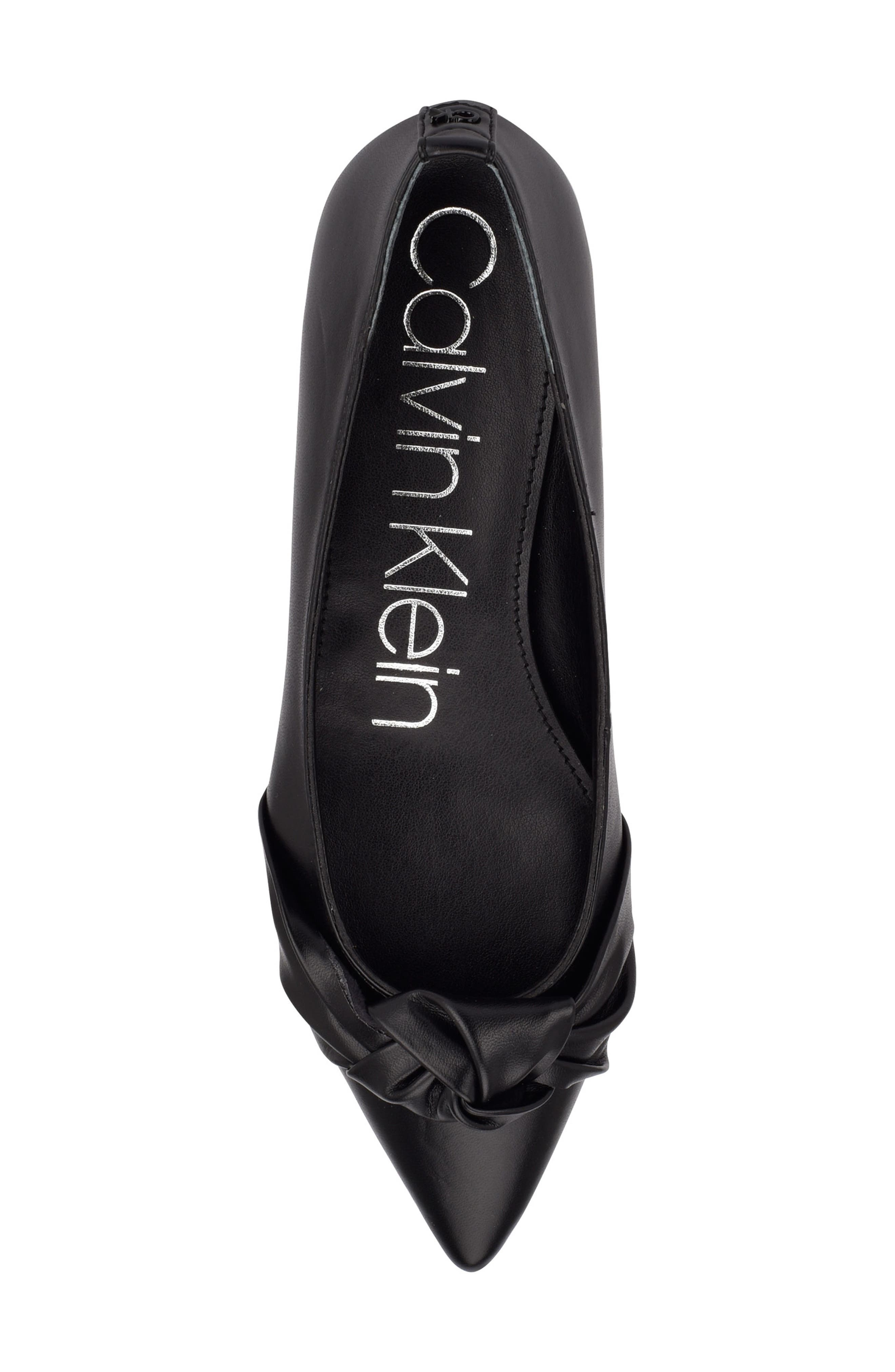 Calvin Klein Kendy Pointed Toe Flat, Alternate, color, 