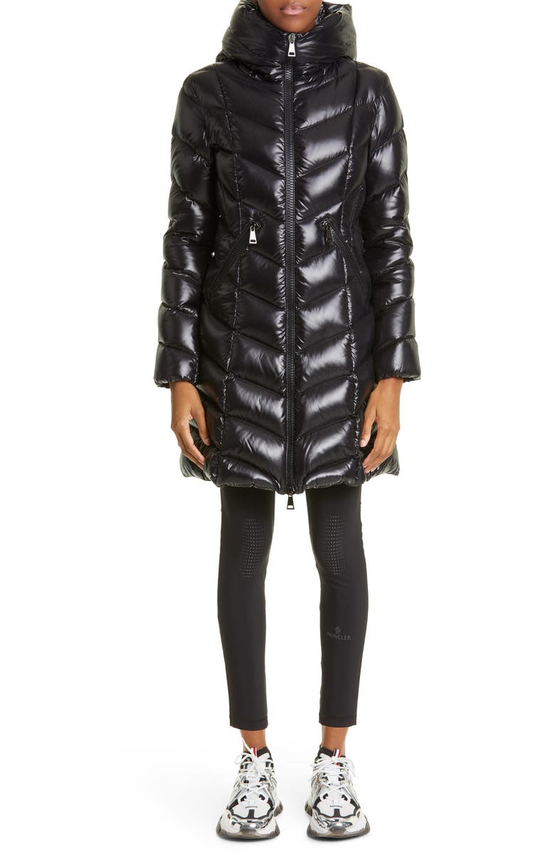 Moncler Marus Quilted Down Hooded Puffer Coat, Alternate, color, 