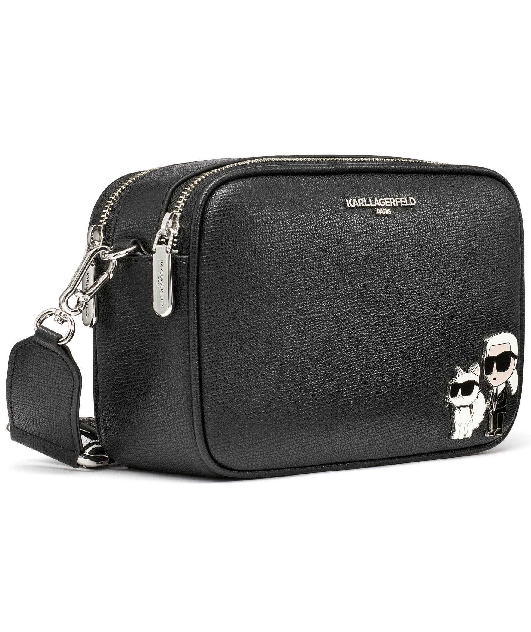KARL LAGERFELD PARIS Maybelle Crossbody, Alternate, color, Black