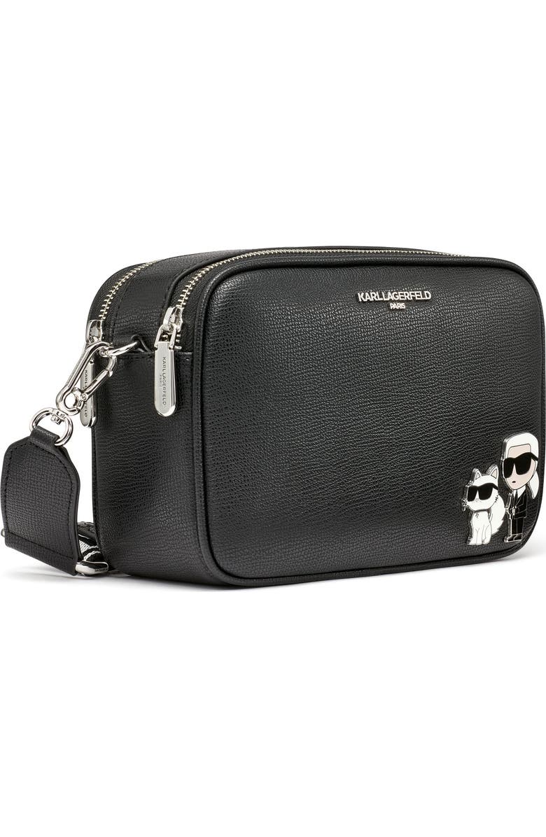 KARL LAGERFELD PARIS Maybelle Crossbody, Alternate, color, Black