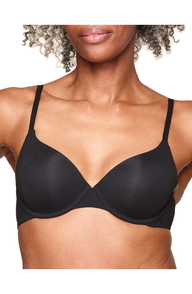 Adore Me Janelle Contour Demi Bra, Main, color, Charcoal