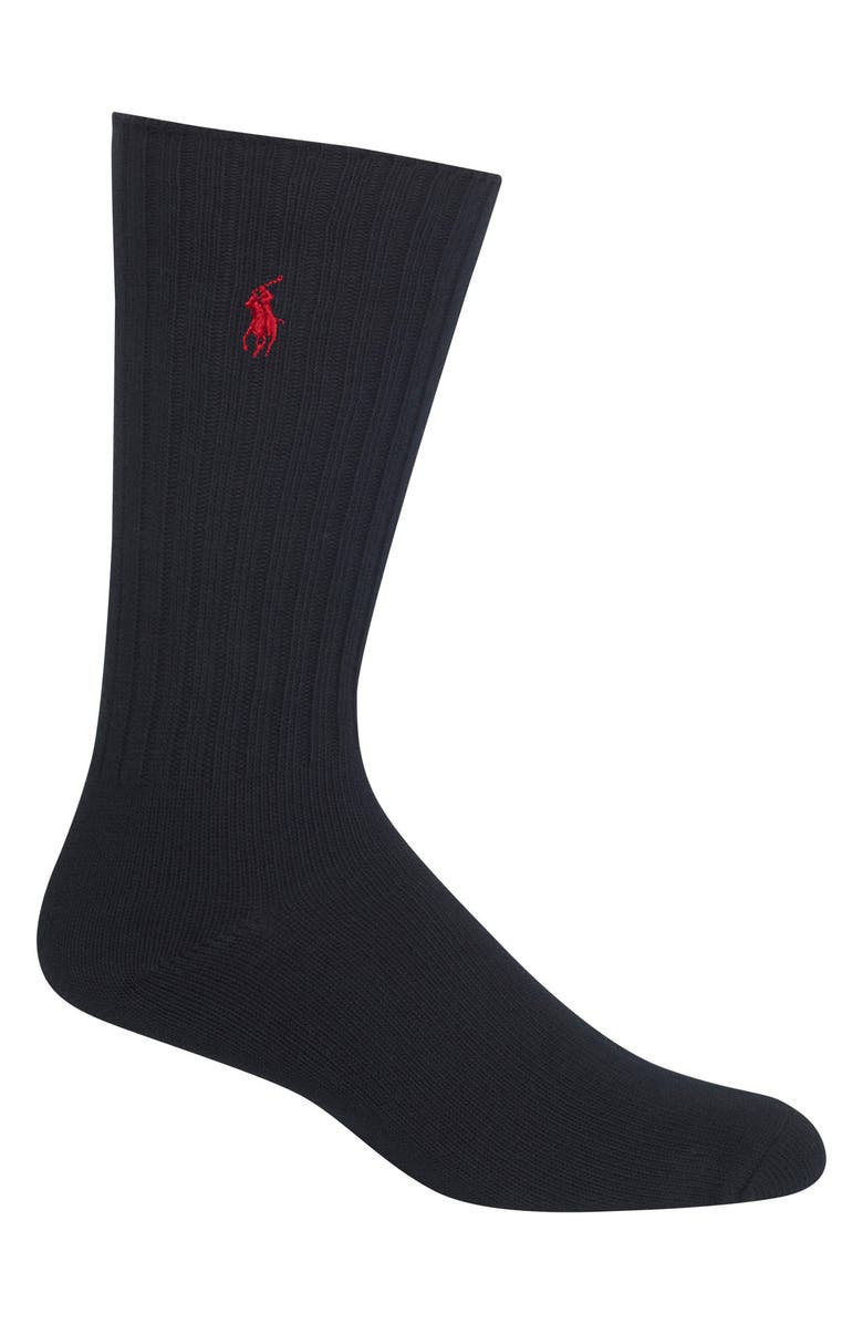 Polo Ralph Lauren Crew Socks, Main, color, 