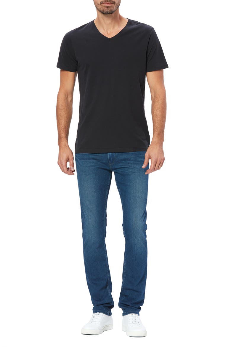 Grayson V-Neck T-Shirt, Alternate, color, BLACK