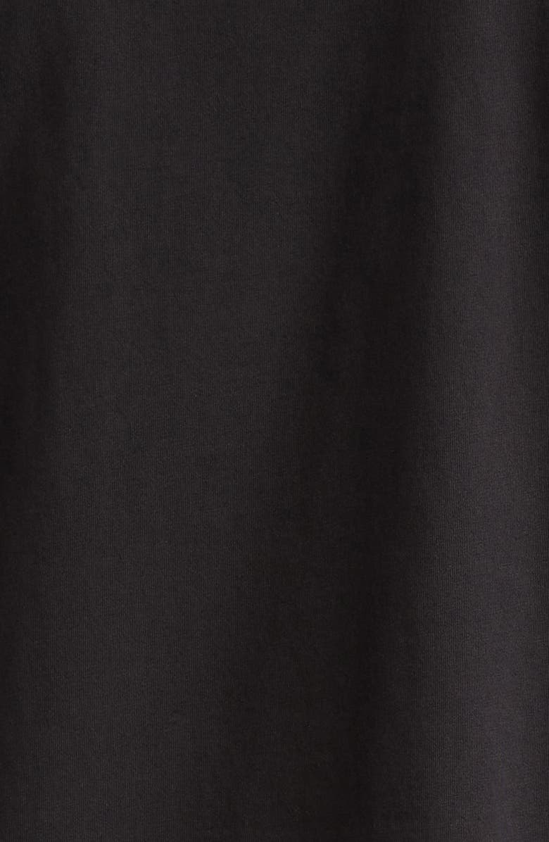 Moncler Logo Embellished T-Shirt, Alternate, color, Black