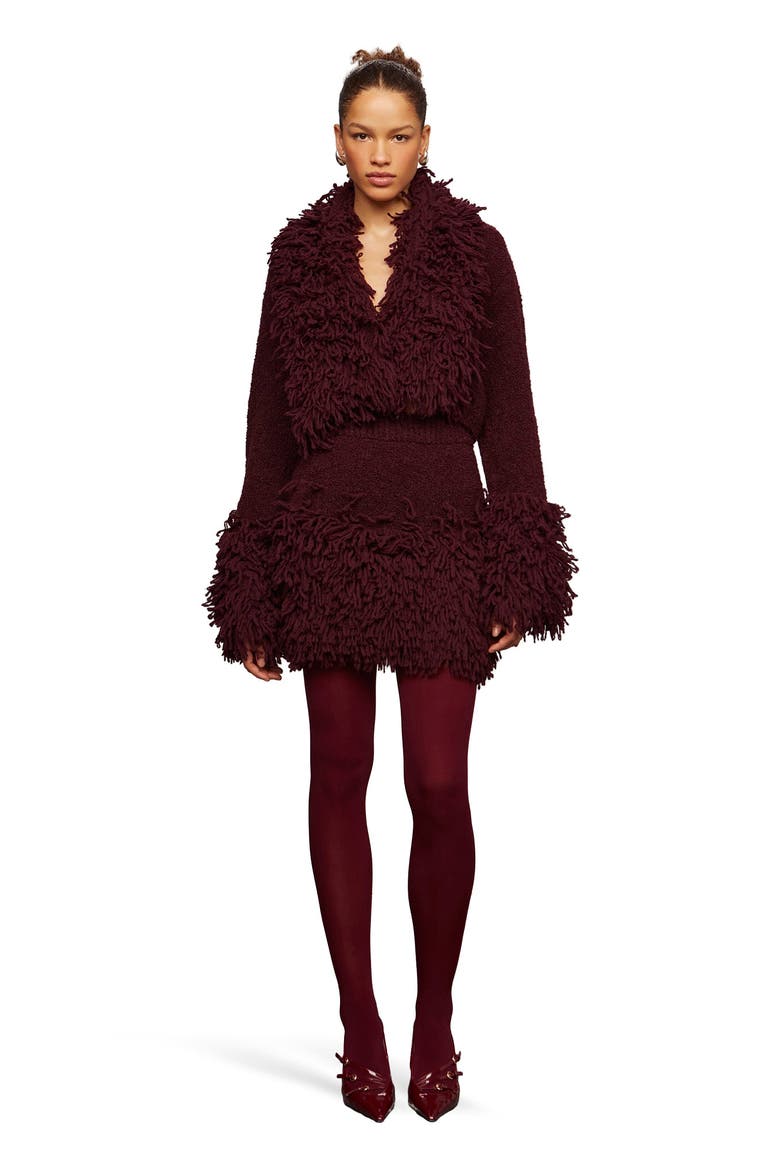 Lilia Knit Top, Main, color, Pinot Noir