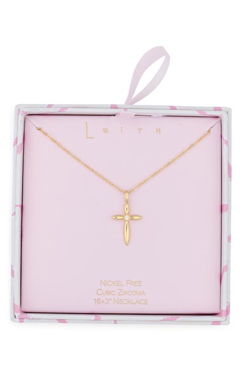 Cross Pendant Necklace