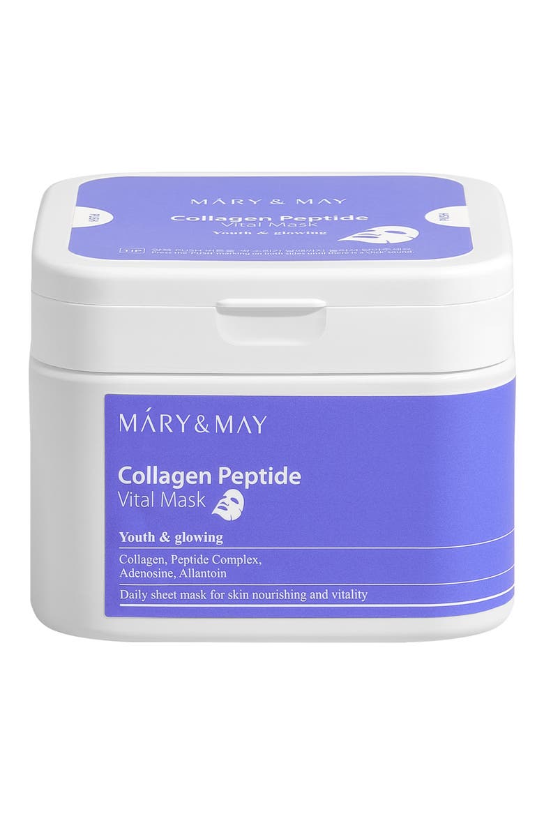 Collagen Peptide Vital Mask, Main, color, NO COLOR