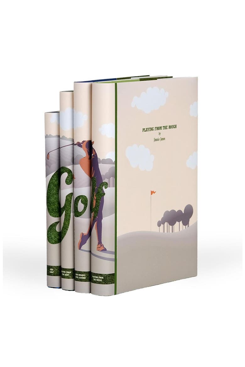 Golf Club Book Set, Alternate, color, Green