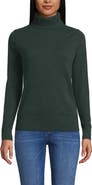 Lands' End Cashmere Turtleneck Sweater
