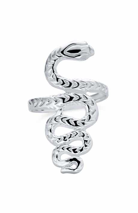BLING JEWELRY Egyptian Coil Snake Ring