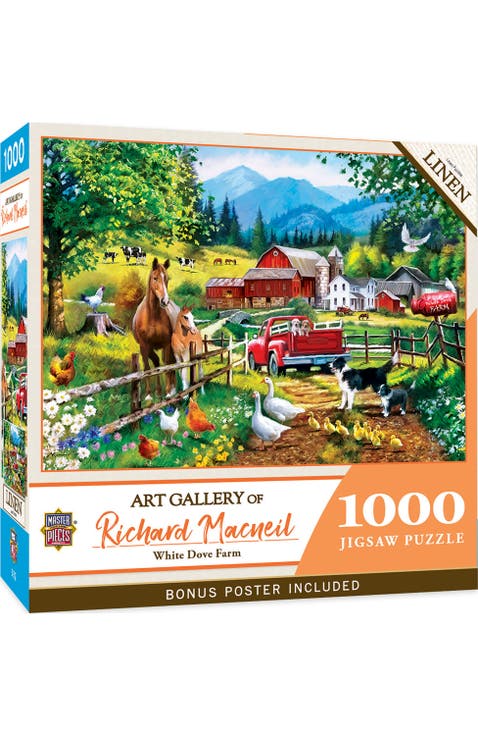 White Dove Farm 1000 Piece Jigsaw Puzzle