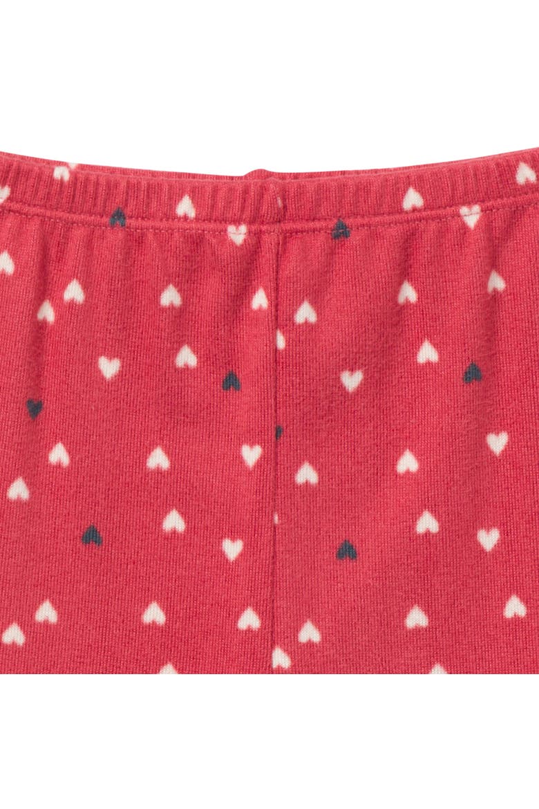 Red Hearts Pajamas Set, Alternate, color, Red Hearts