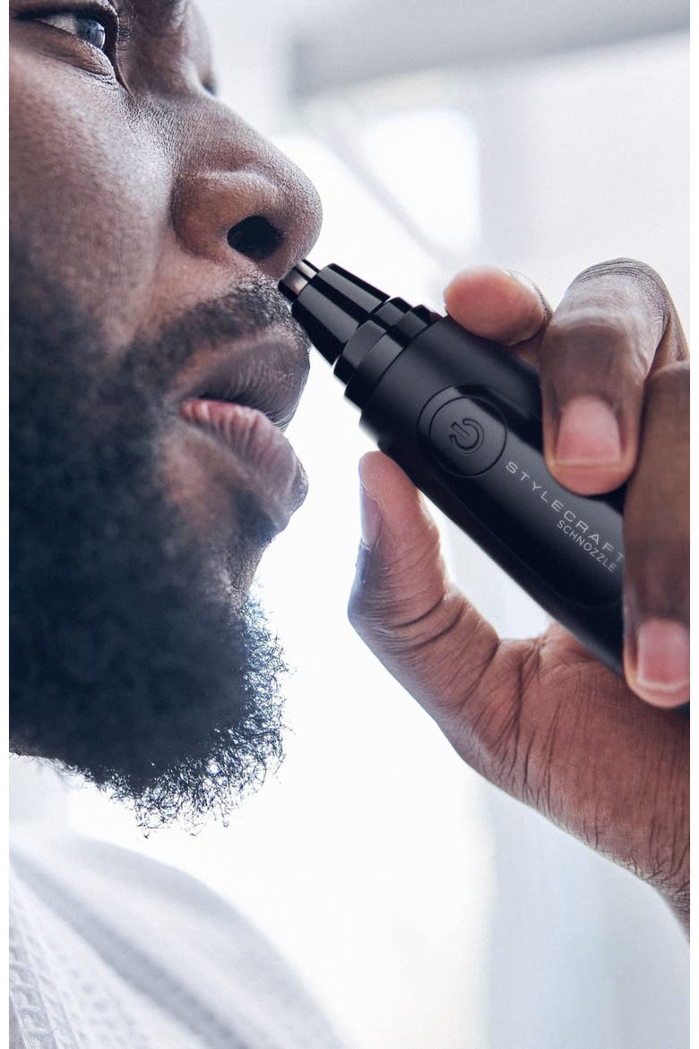 Schnozzle Compact Nose and Ear Trimmer, Alternate, color, Black