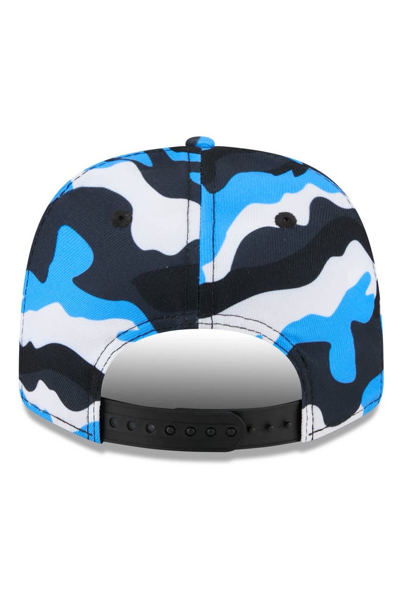 Men's New Era Ross Chastain  Blue Camo 9SEVENTY Stretch-Snap Hat, Alternate, color, White