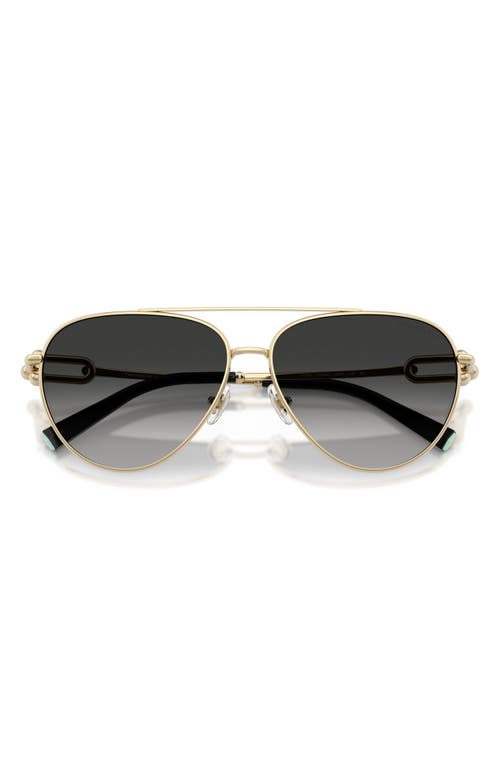 Tiffany & Co . 59mm Gradient Pilot Sunglasses In Multi