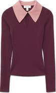 
Other Stories Keyhole Collar Rib Sweater