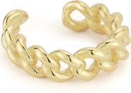 Ember Fine Jewelry 14K Gold Curb Link Ear Cuff