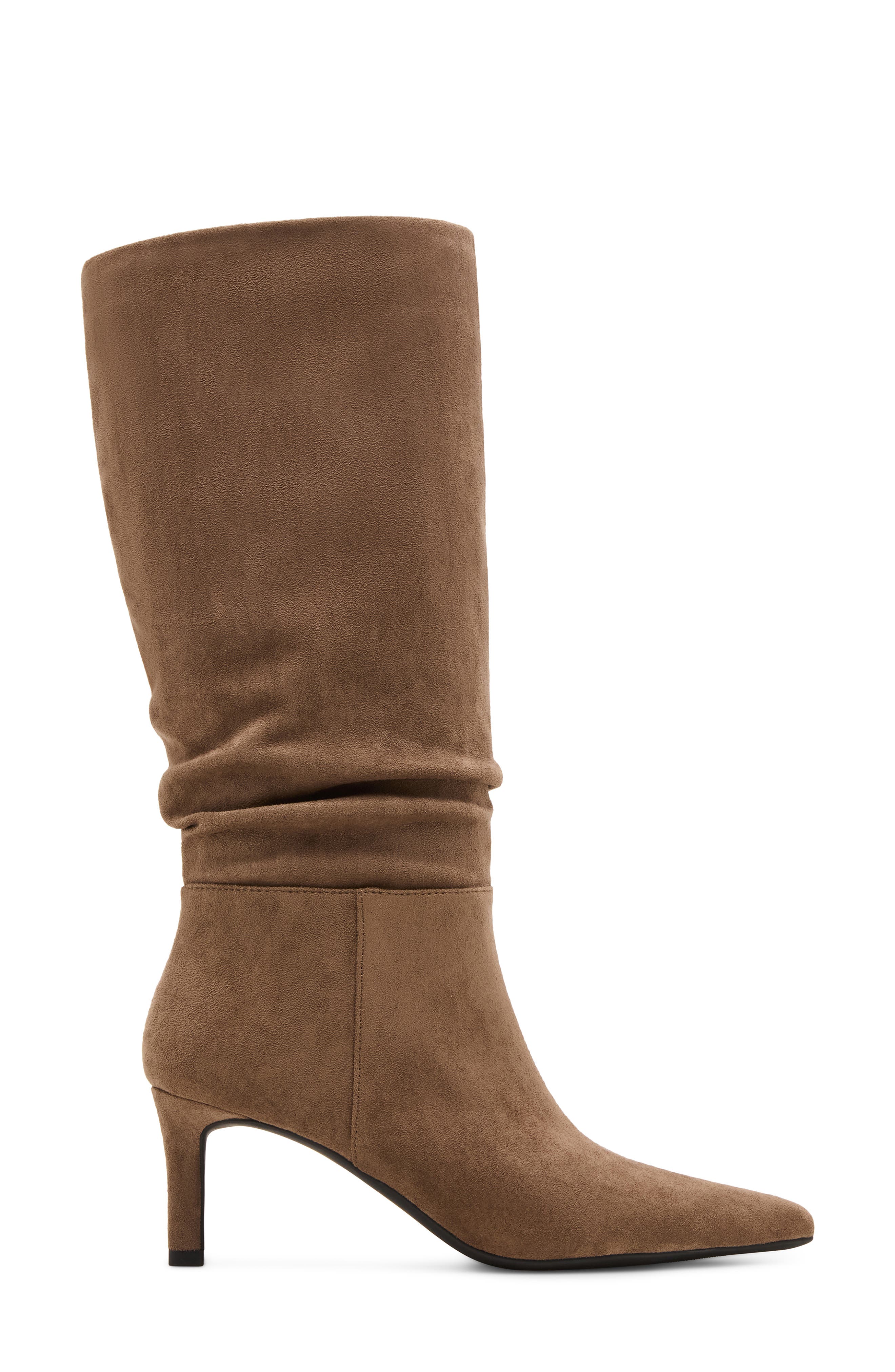 Collette Ruched Boot, Alternate, color, ASH FAB