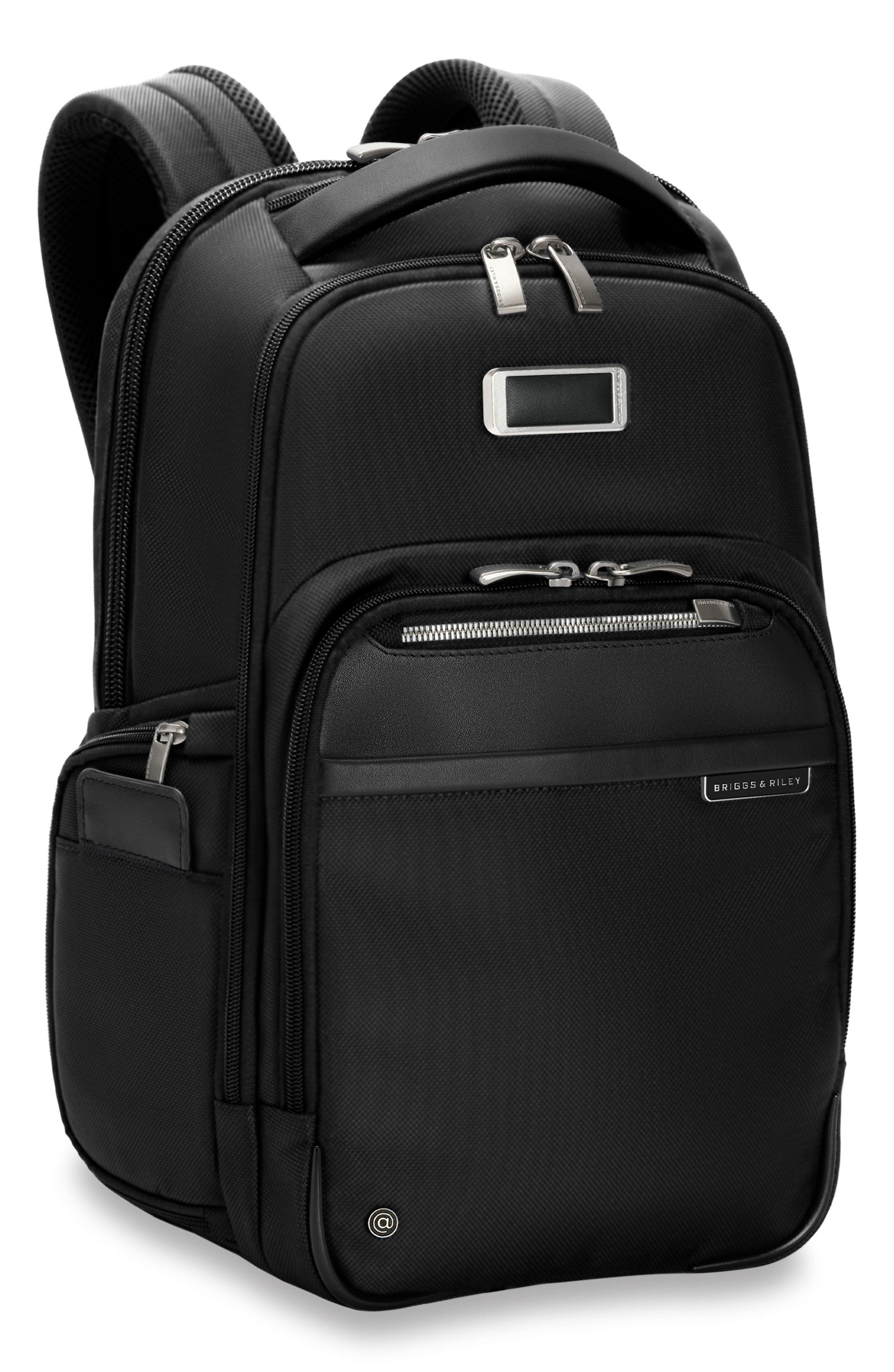 Briggs & Riley @Work Medium Backpack, Alternate, color, Black