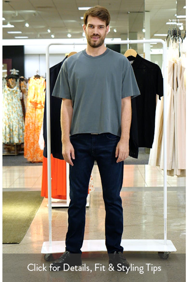 Core Oversize Crop Cotton T-Shirt (Men) | Nordstrom