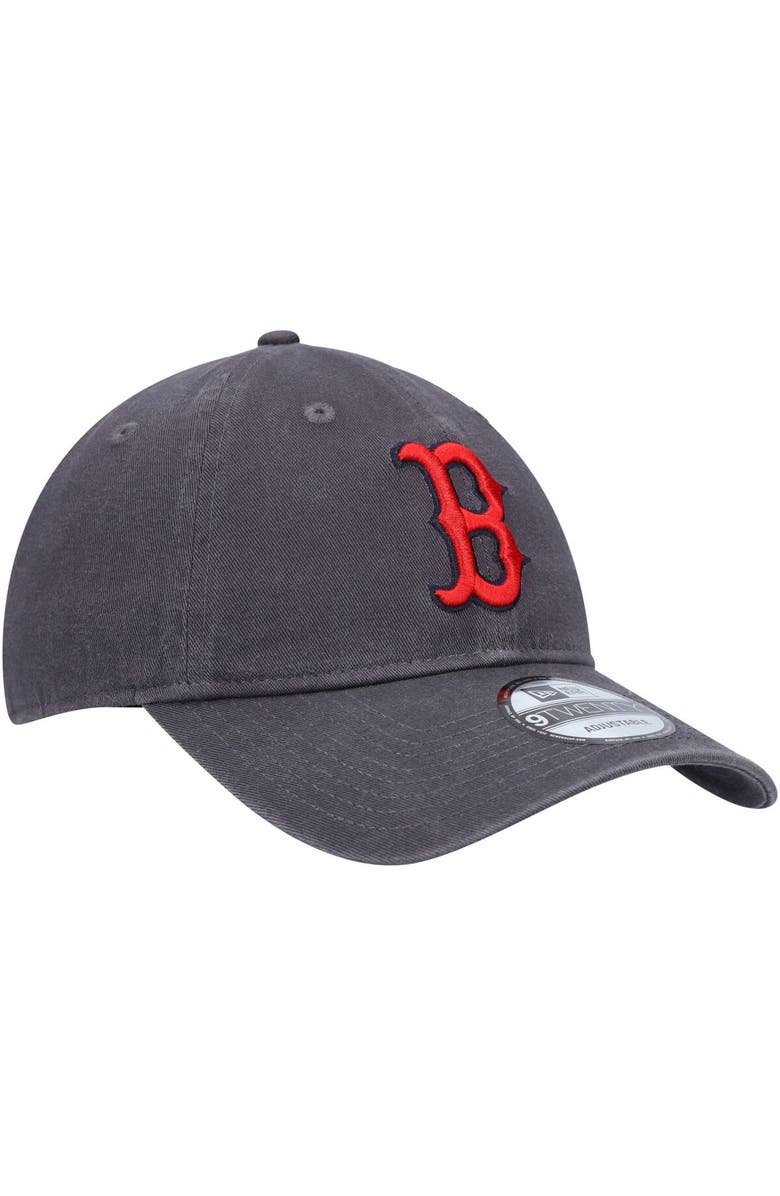 New Era Men's New Era Graphite Boston Red Sox Fashion Core Classic 9TWENTY Adjustable Hat, Alternate, color, 