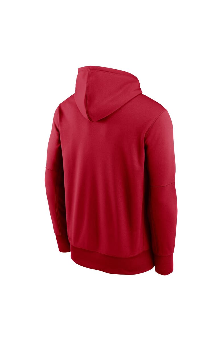 Nike Men's Nike Scarlet San Francisco 49ers Performance Pullover Hoodie, Alternate, color, 