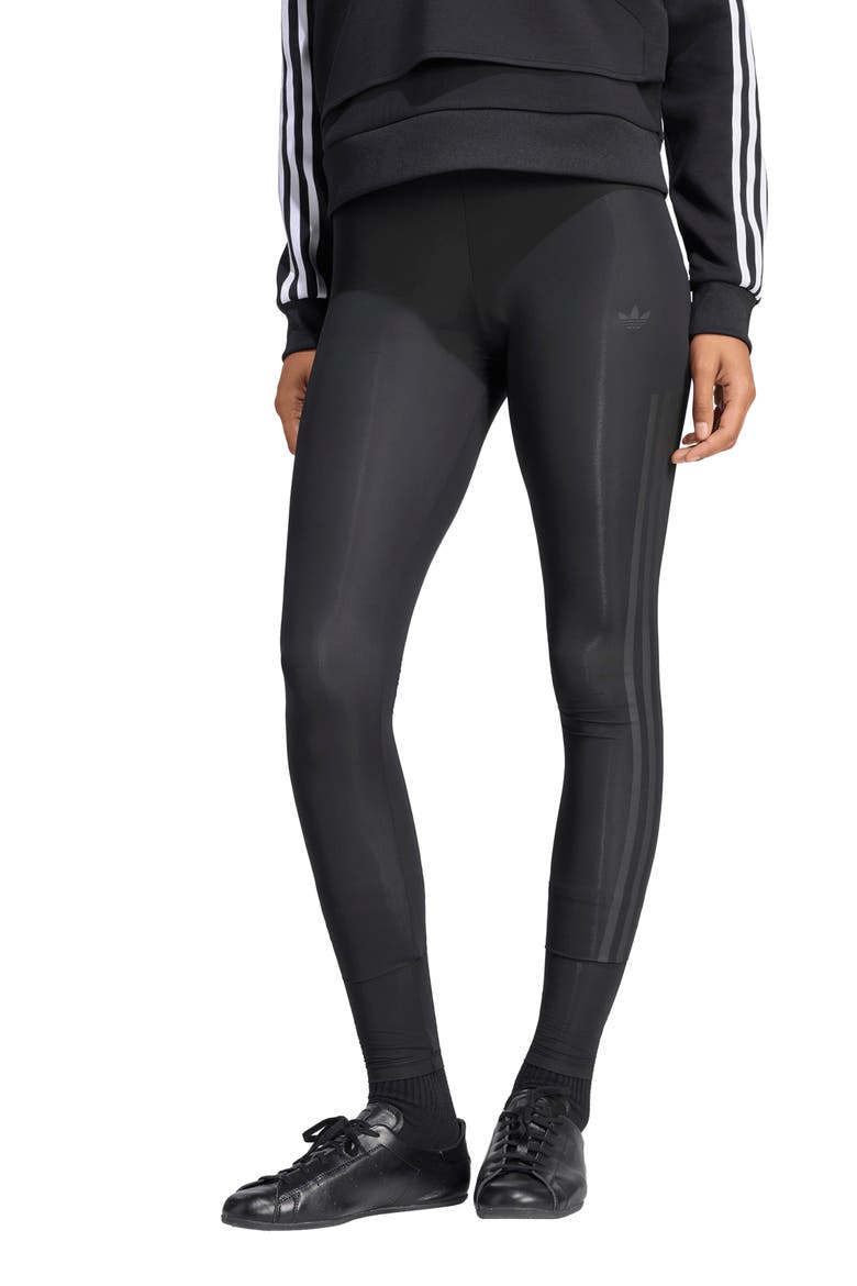 Sheer Leggings, Main, color, BLACK