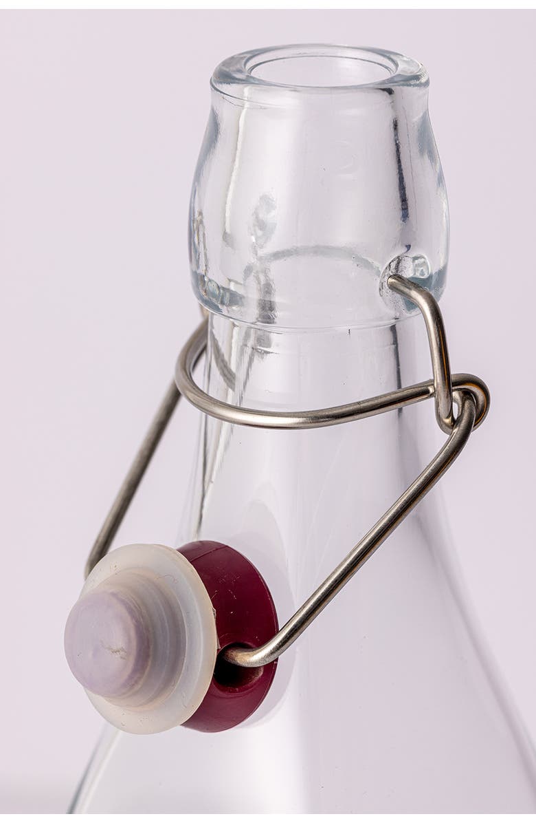 Kilner Swing Top Glass Bottle, 20 Ounce, Alternate, color, Clear
