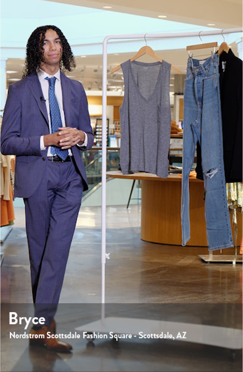 Whisper Shout Cotton V-Neck Tank, sales video thumbnail