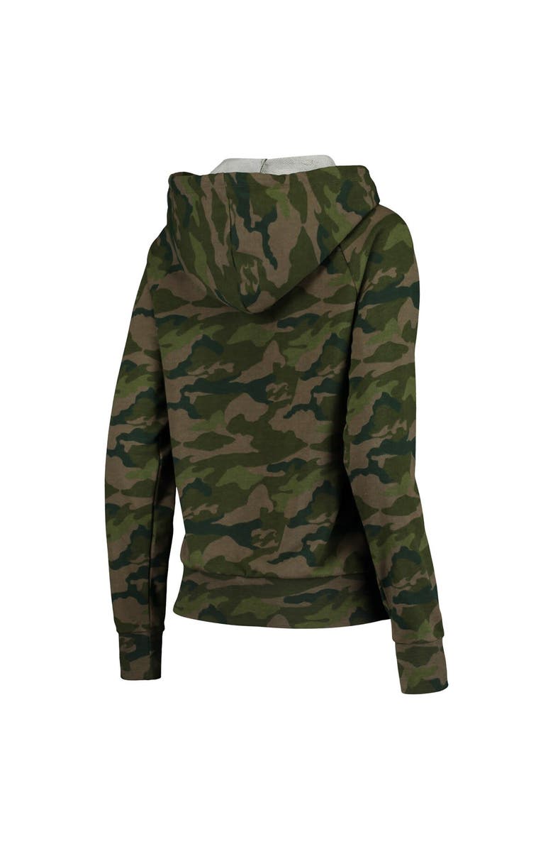 New Era Women's New Era Camo New Orleans Saints Raglan Full-Zip Hoodie, Alternate, color, Camo