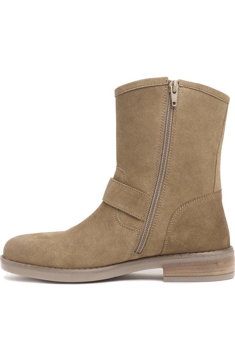 Celtic & Co. Slouch Biker Ankle Boot, Alternate, color, Taupe