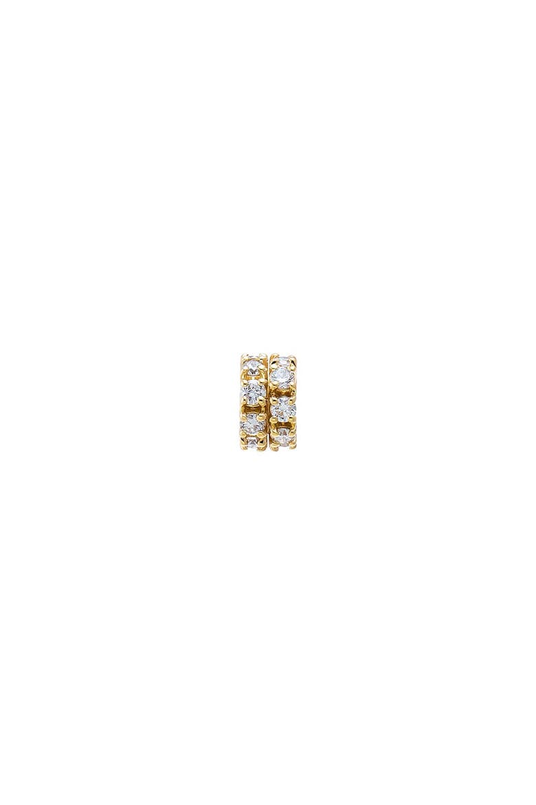 Lab Grown Diamond Rounded Rondelle Charm 14K, Alternate, color, 14K Gold