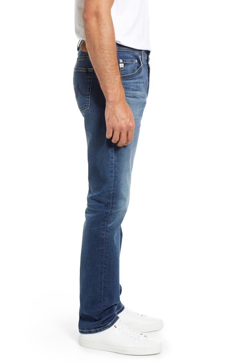 Everett Slim Straight Leg Jeans (Nordstrom Exclusive), Alternate, color, 7 YEARS GLENVIEW
