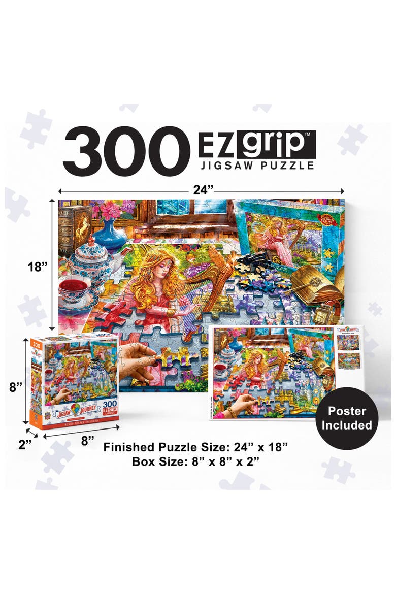 The Harp's Lullaby 300 Piece Puzzle, Alternate, color, Multicolor