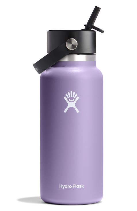 Nordstrom Special Edition Hydro Flask 32oz Wide Mouth with Straw on sale Lid & Boot