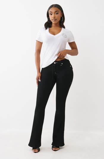 Jennie Snap Flap Skinny Jeans