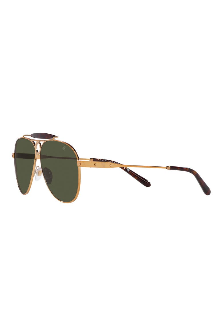 61mm Aviator Sunglasses, Alternate, color, ANTIQ COP