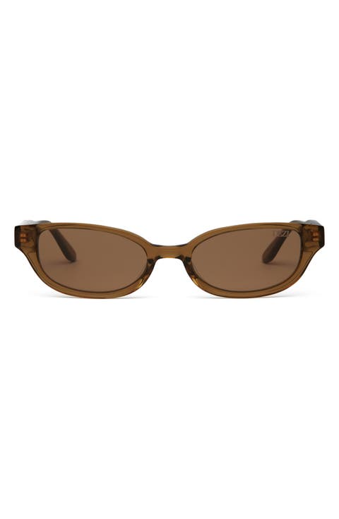 Gia Rectangular Gradient Sunglasses