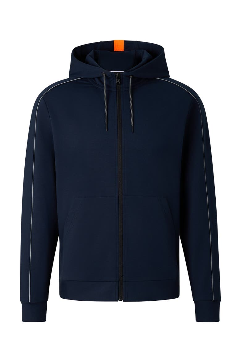 Uday Jersey Jacket, Main, color, Navy blue
